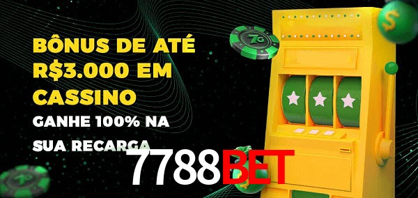 7788BET melhor bônus de depósito